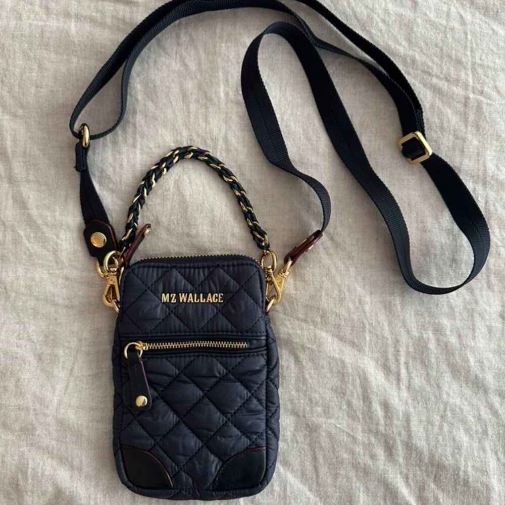 MZ Wallace Micro Crosby Crossbody Bag in Dawn